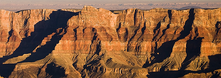 Late Afternoon Panorama No. 1, North Rim, Grand Canyon, AZ